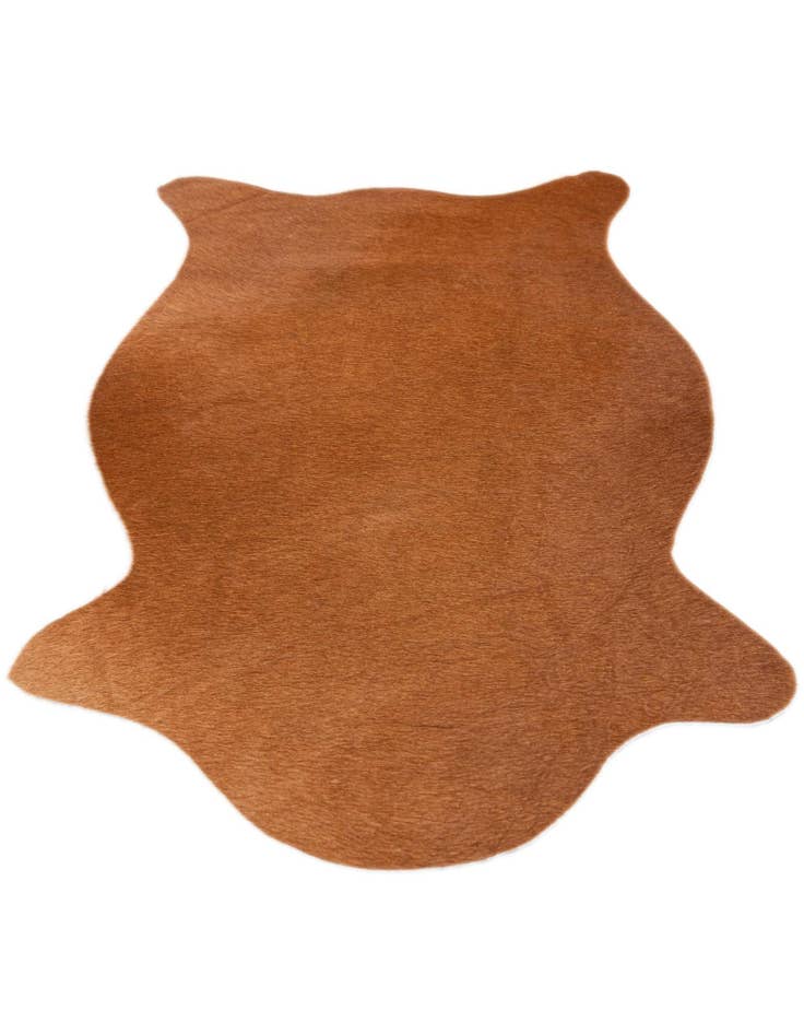 Detail image of 1' 8 x 2' 7 Cowhide Leather Rug