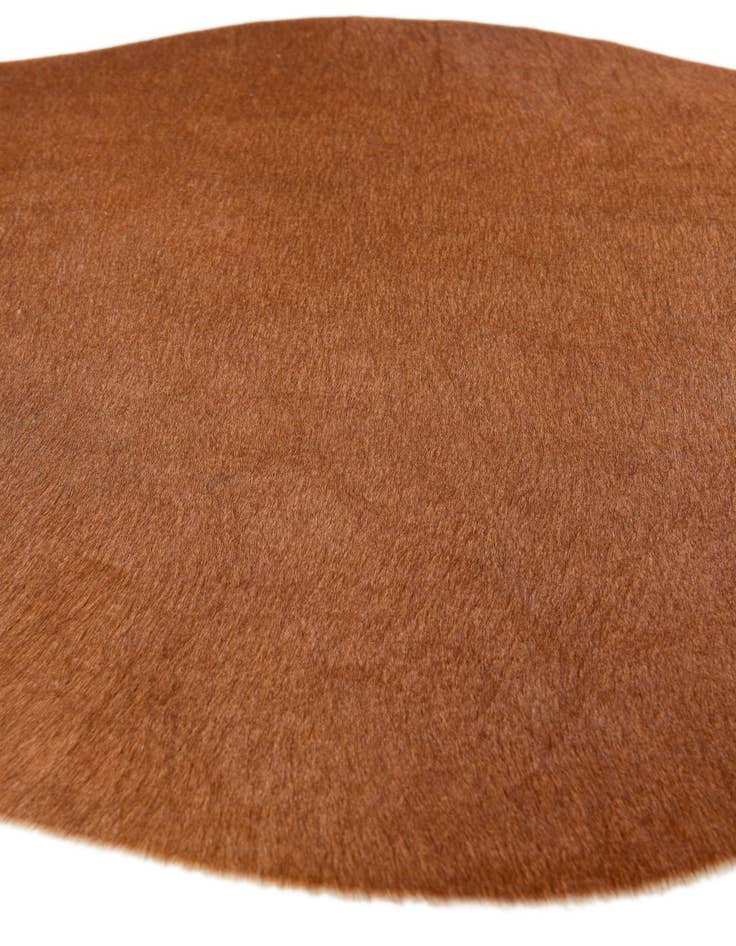 Detail image of 1' 8 x 2' 7 Cowhide Leather Rug