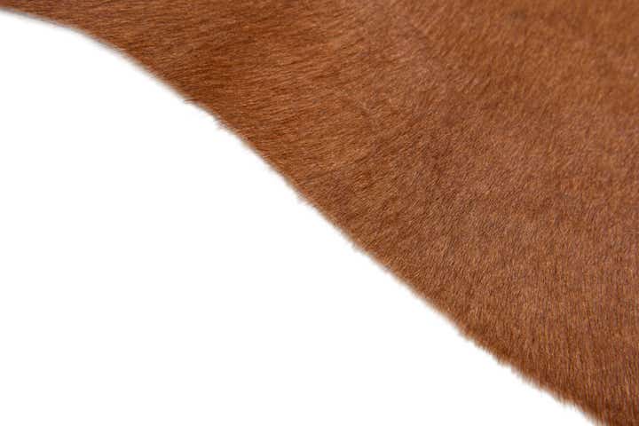 1' 8 x 2' 7 Cowhide Leather Rug