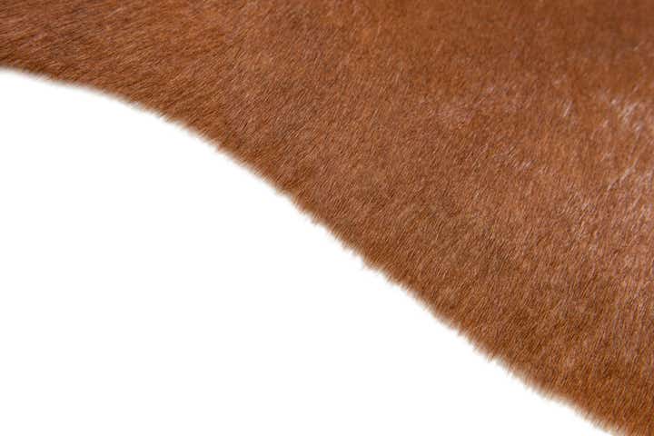 1' 8 x 2' 7 Cowhide Leather Rug