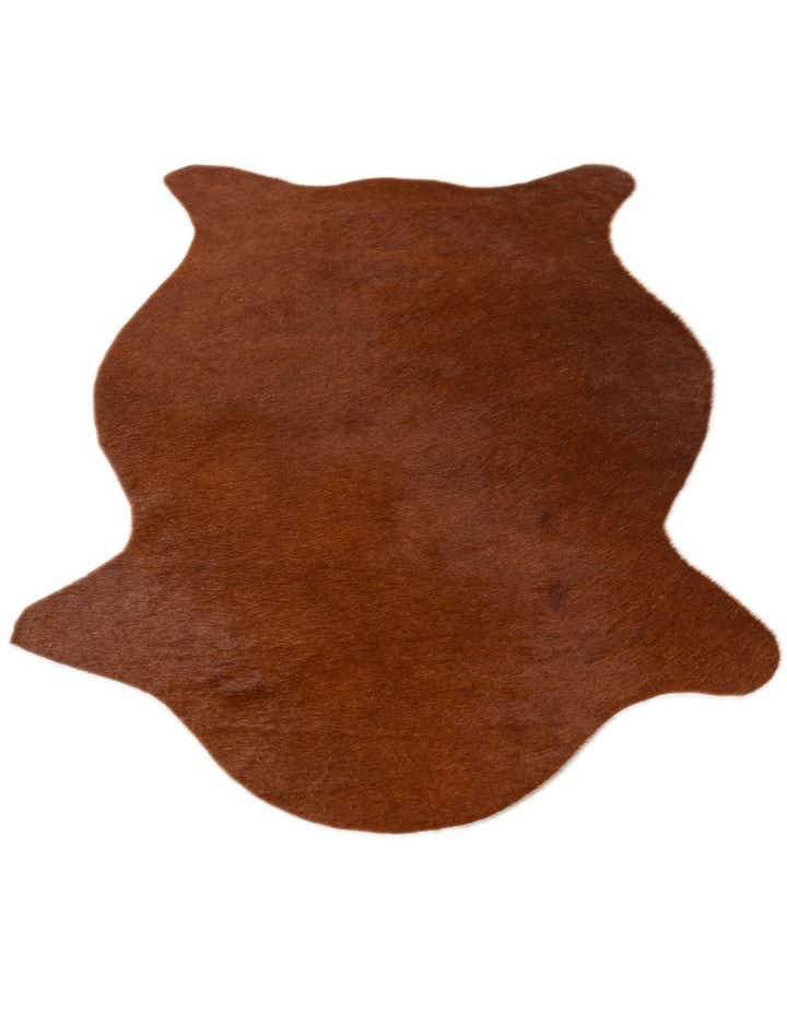 1' 8 x 2' 7 Cowhide Leather Rug