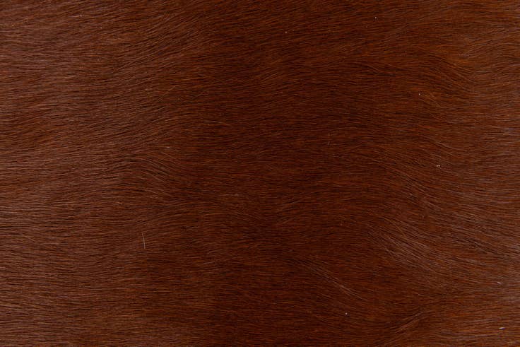 Detail image of 1' 8 x 2' 7 Cowhide Leather Rug