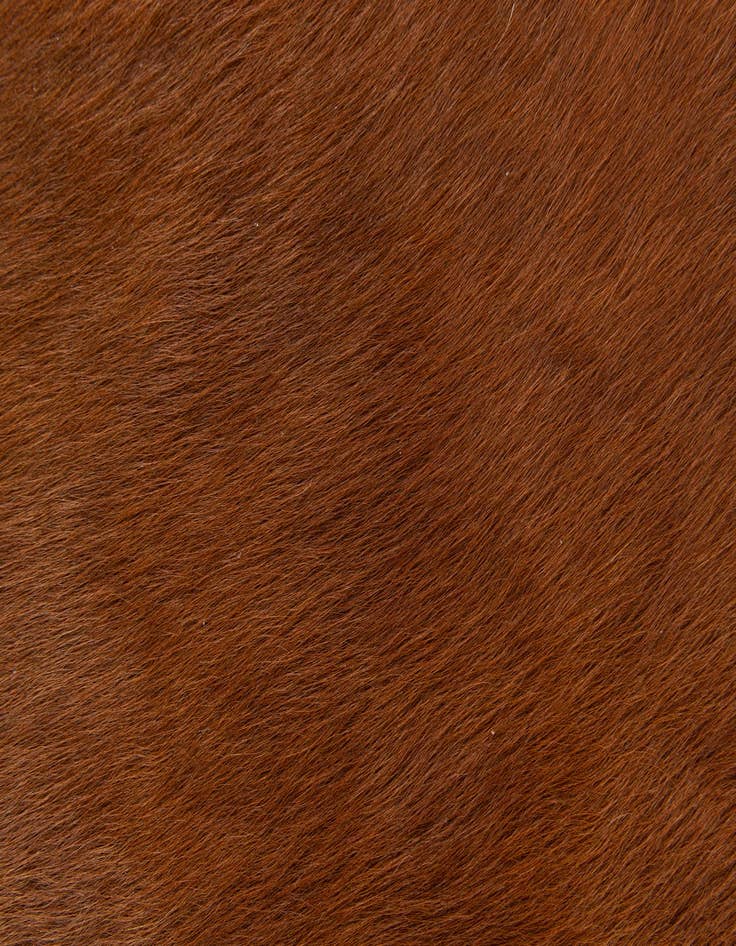 Detail image of 1' 8 x 2' 7 Cowhide Leather Rug