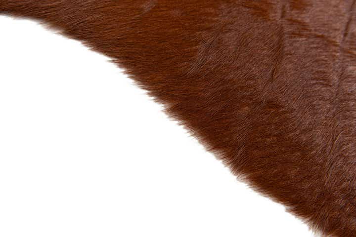 1' 8 x 2' 7 Cowhide Leather Rug