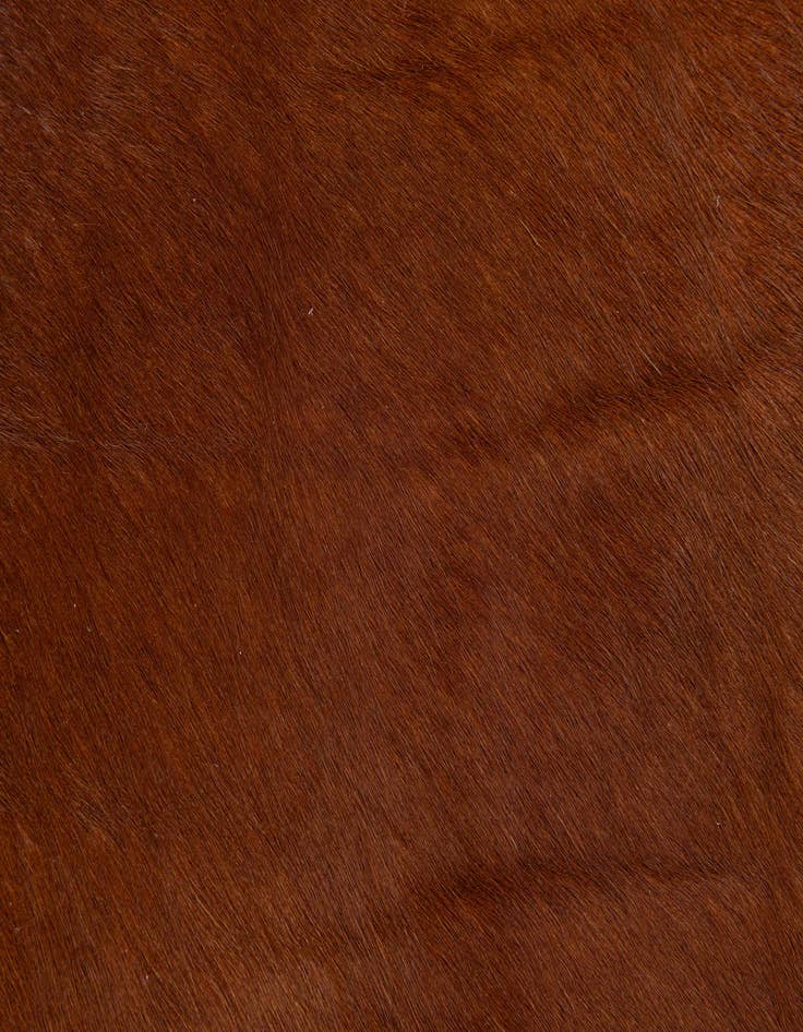 Detail image of 1' 8 x 2' 7 Cowhide Leather Rug
