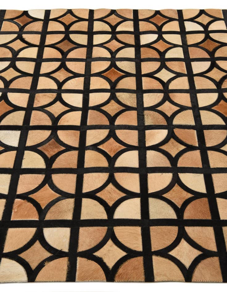 Detail image of 5' x 7' 9 Cowhide Rug