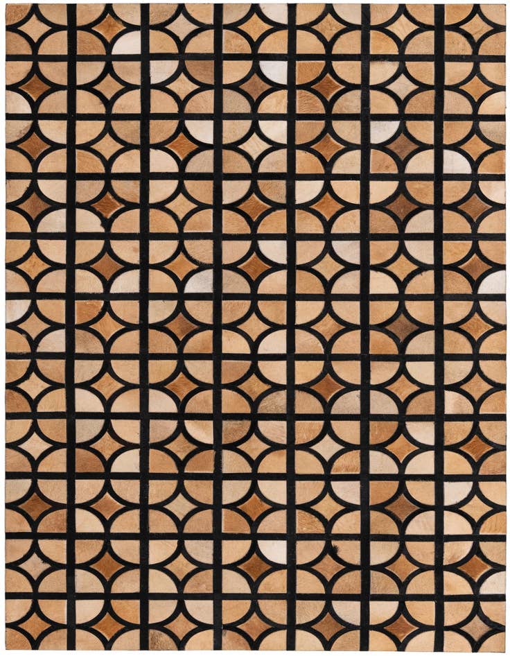 Detail image of 5' x 7' 9 Cowhide Rug