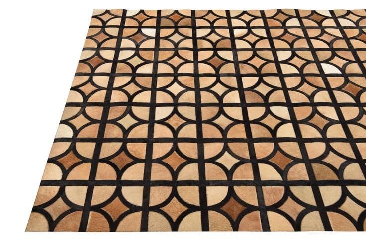 Detail image of 5' x 7' 9 Cowhide Rug