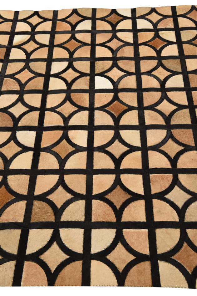 Detail image of 5' x 7' 9 Cowhide Rug