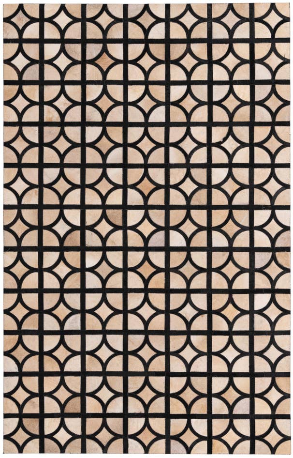 Detail image of 5' x 7' 8 Cowhide Rug