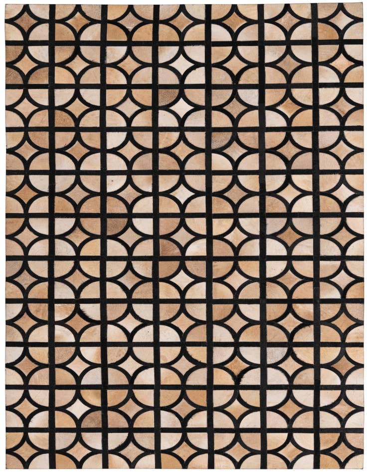 Detail image of 5' x 7' 9 Cowhide Rug