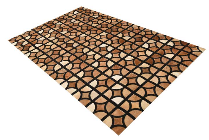 5' x 7' 10 Cowhide Rug