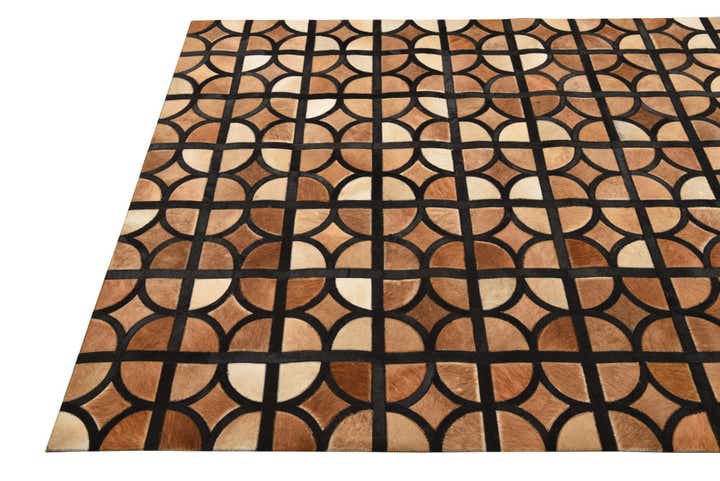 5' x 7' 10 Cowhide Rug