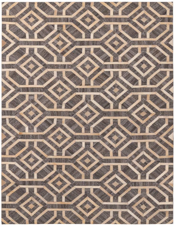 Detail image of 5' x 7' 8 Cowhide Rug