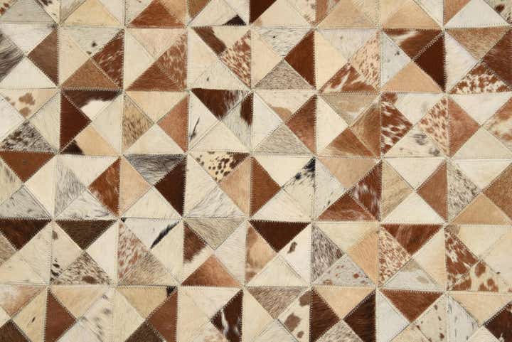 5' 4 x 7' 7 Cowhide Rug