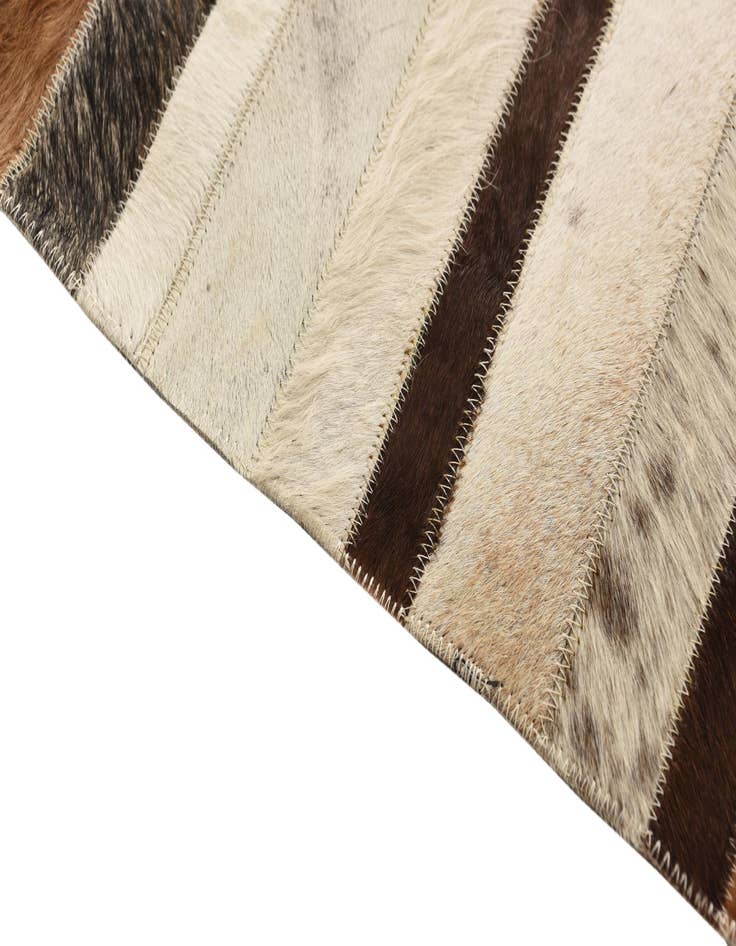 Detail image of 5' 2 x 8' Cowhide Rug