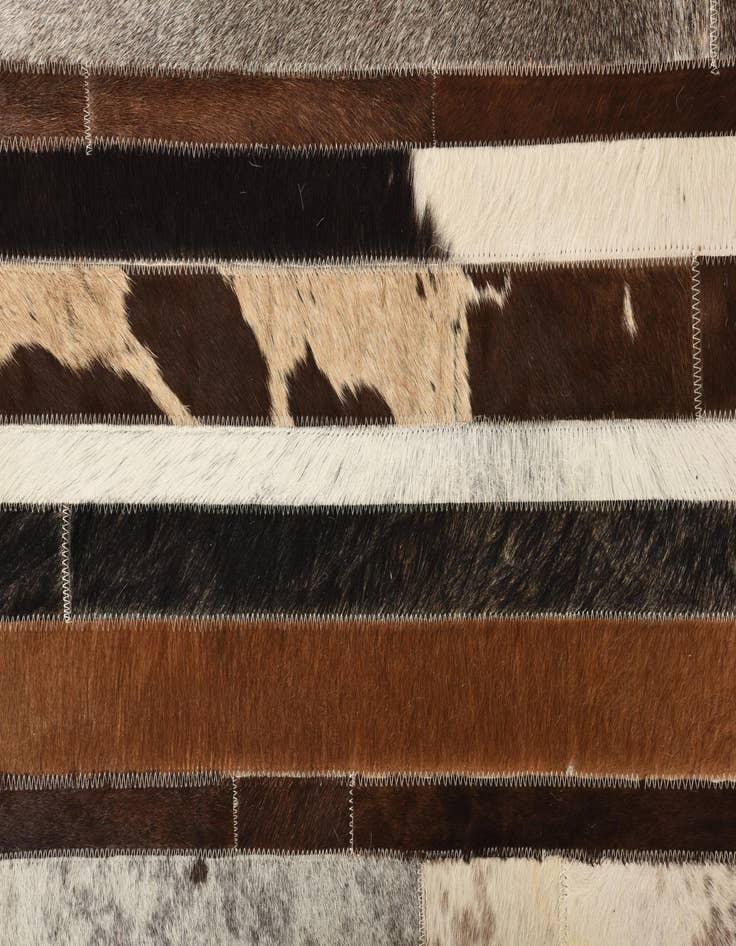 Detail image of 5' 2 x 8' Cowhide Rug