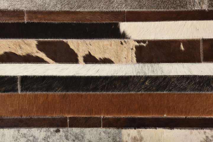 5' 2 x 8' Cowhide Rug