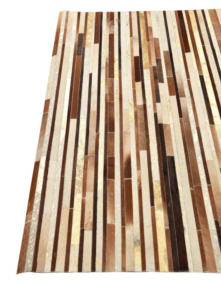 Detail image of 5' 1 x 8' Cowhide Rug