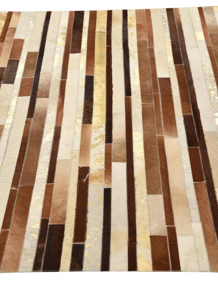 Detail image of 5' 1 x 8' Cowhide Rug