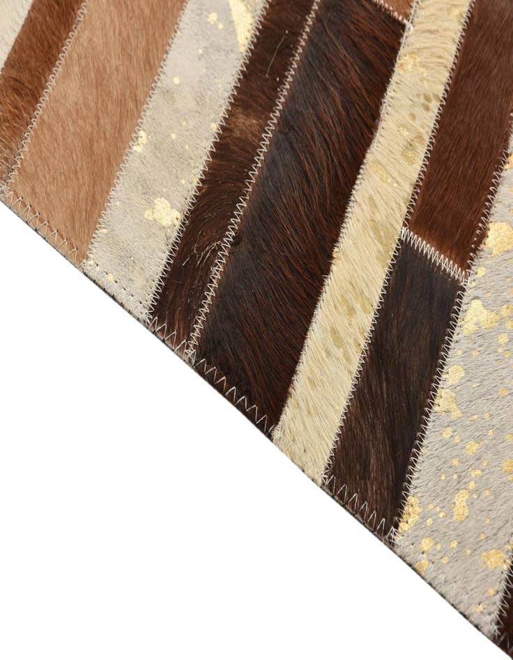 Detail image of 5' 1 x 8' Cowhide Rug