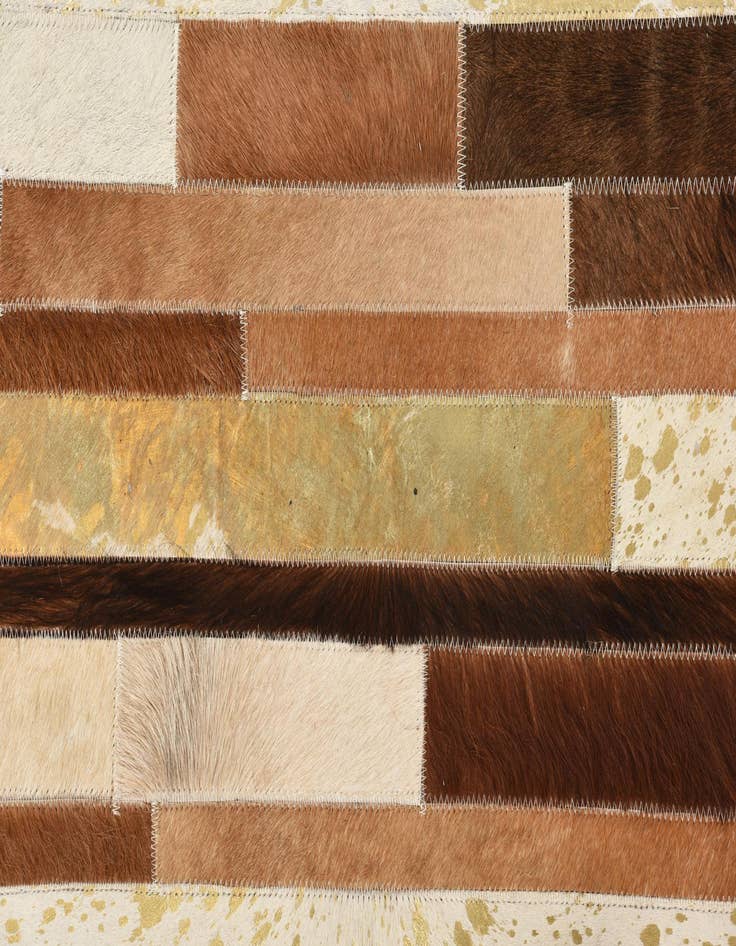 Detail image of 5' 1 x 8' Cowhide Rug