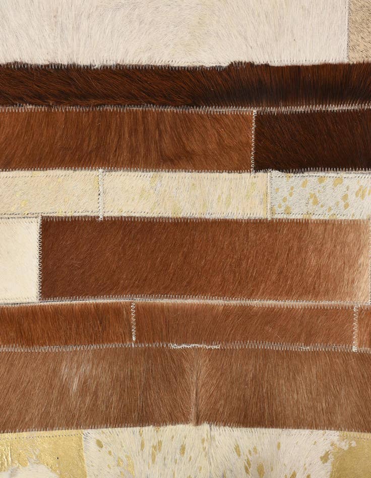 Detail image of 5' 1 x 8' Cowhide Rug