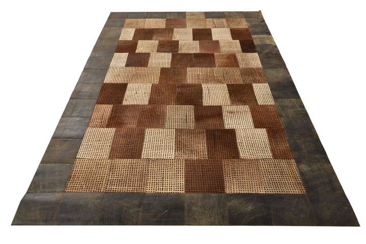 5' 3 x 8' 5 Cowhide Rug