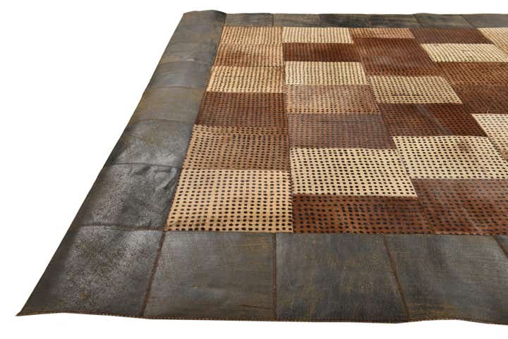 5' 3 x 8' 5 Cowhide Rug