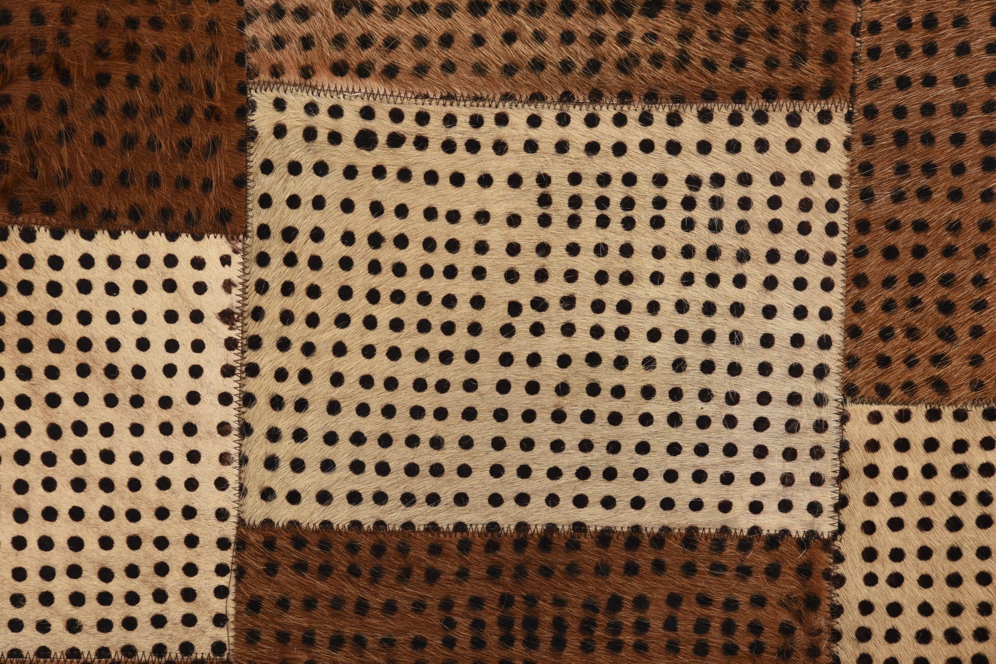 5' 3 x 8' 5 Cowhide Rug