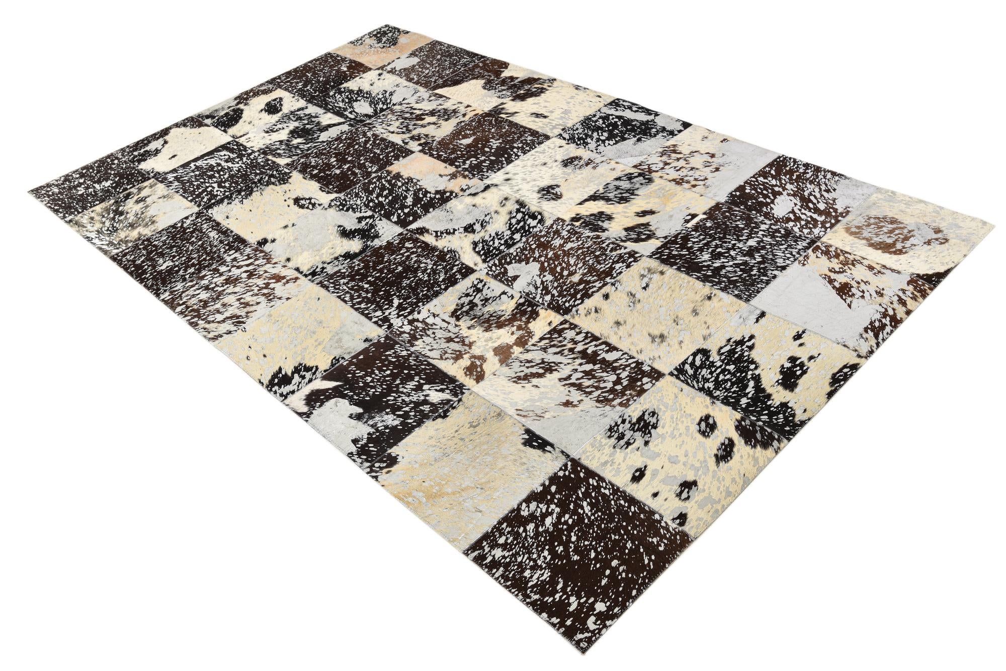 5' x 7' 10 Cowhide Rug