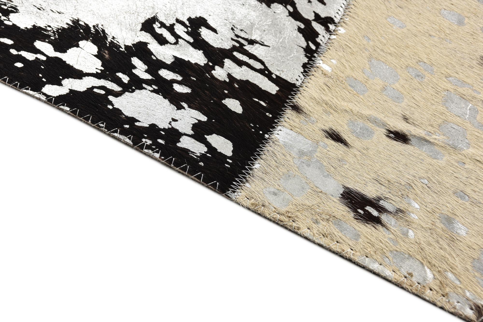 5' x 7' 10 Cowhide Rug