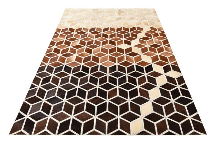 Detail image of 5' 2 x 7' 10 Cowhide Rug
