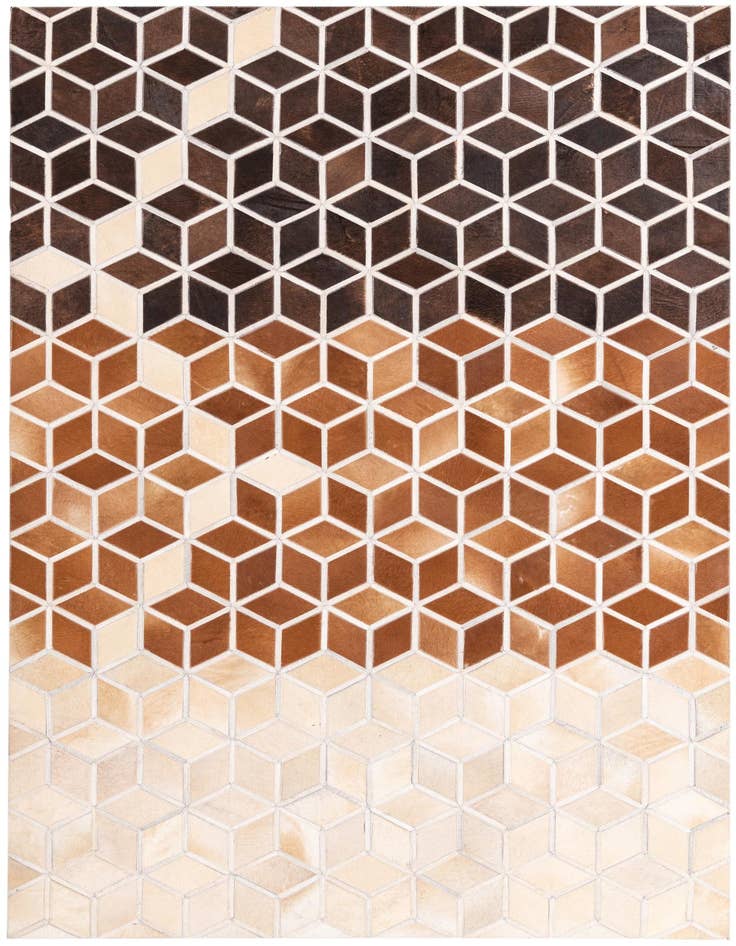 Detail image of 5' 2 x 7' 10 Cowhide Rug