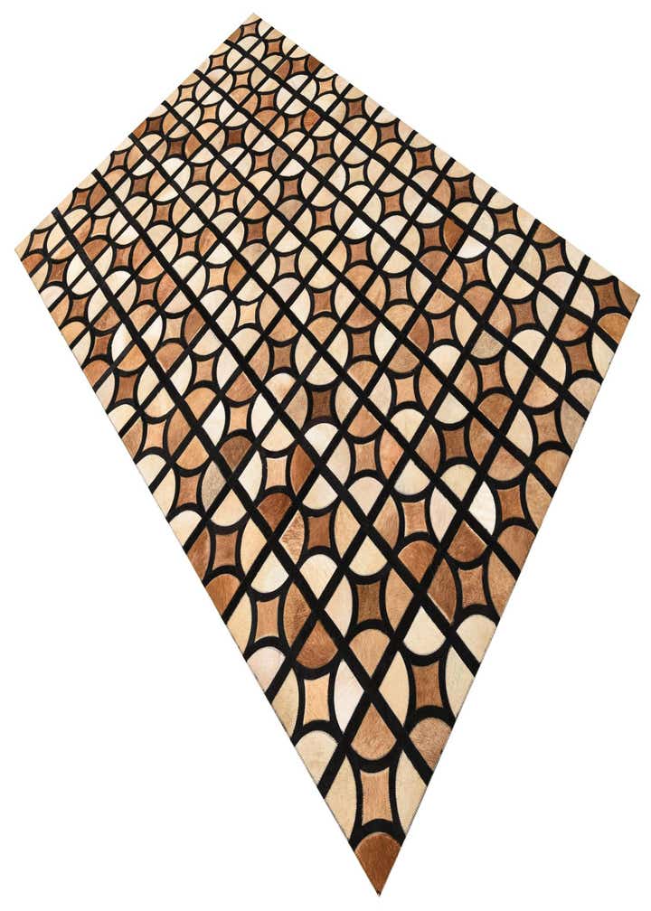 5' x 7' 10 Cowhide Rug