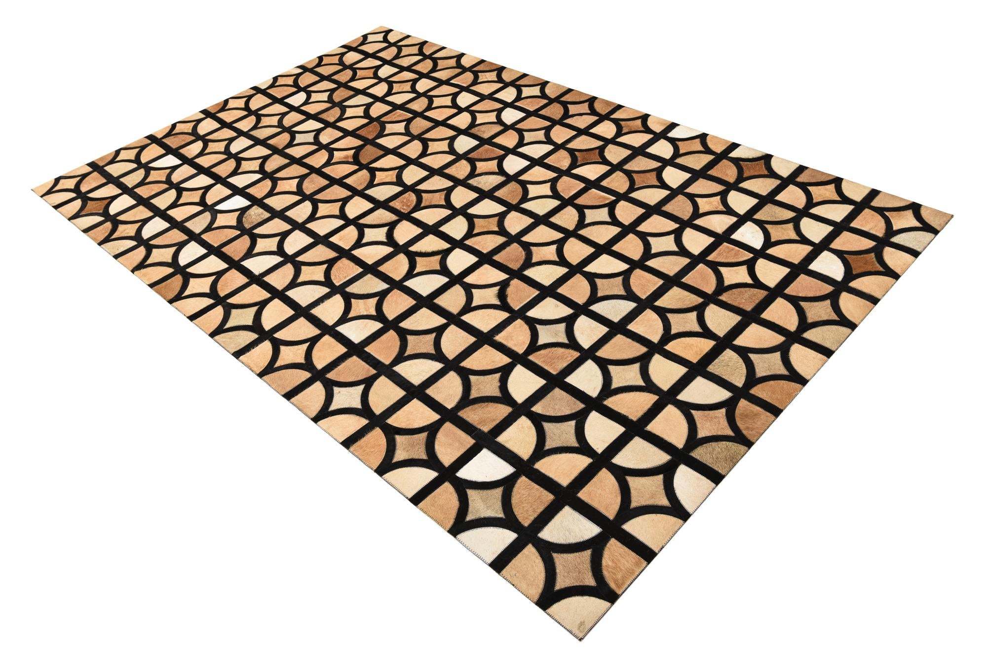 5' x 7' 10 Cowhide Rug