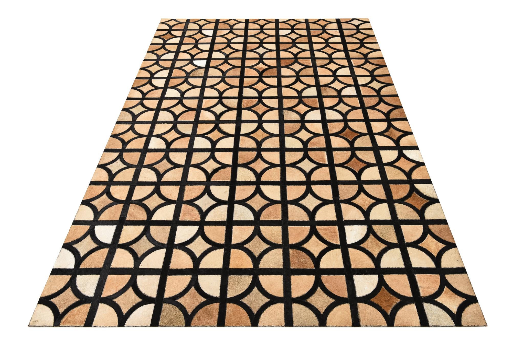5' x 7' 10 Cowhide Rug