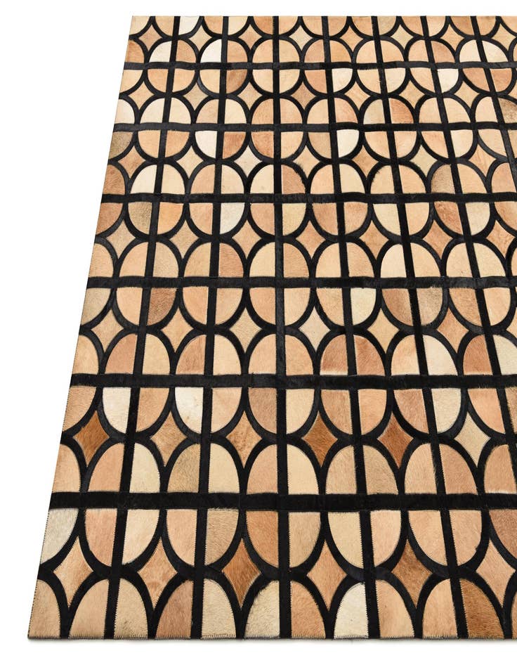 Detail image of 5' x 7' 10 Cowhide Rug