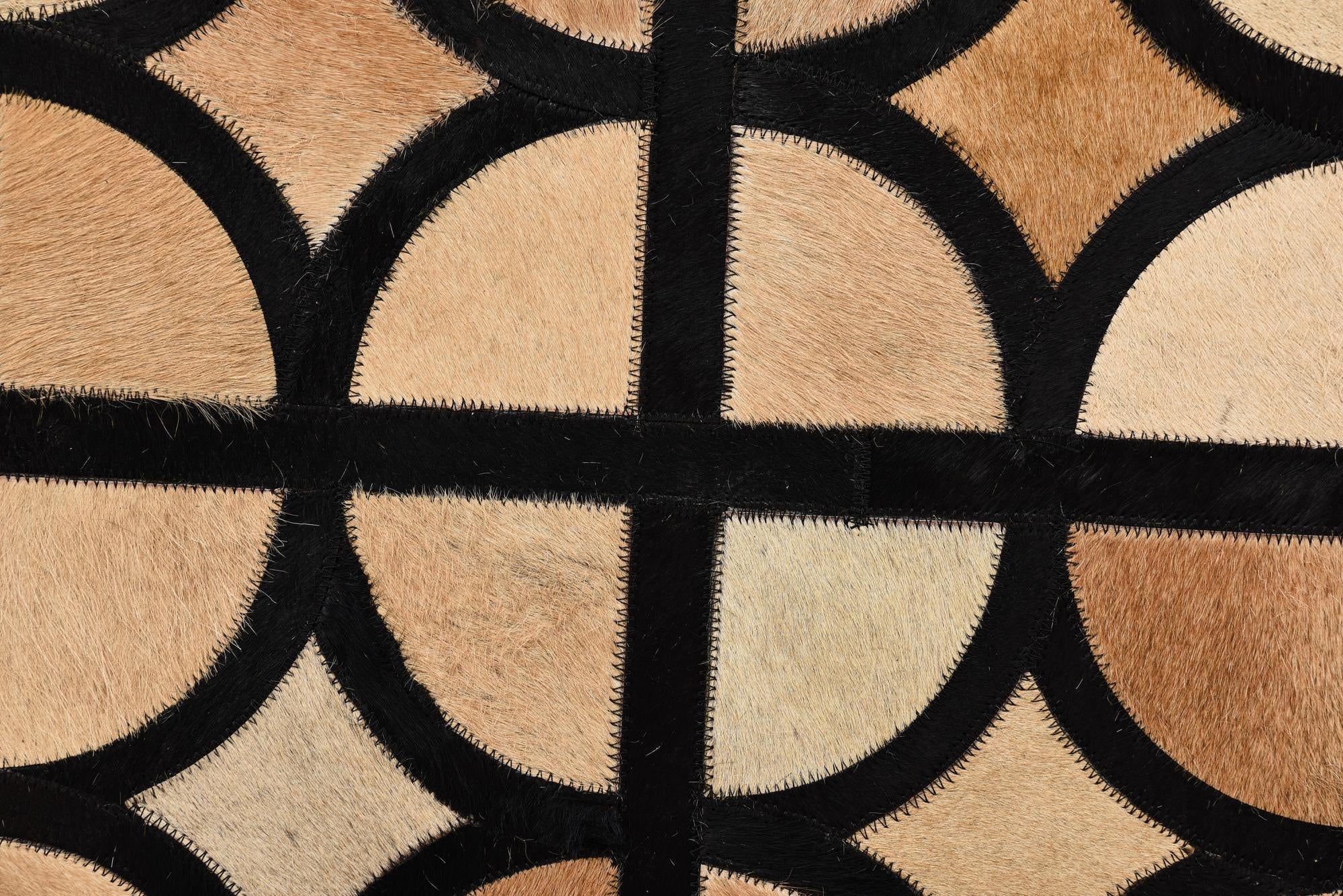 5' x 7' 10 Cowhide Rug