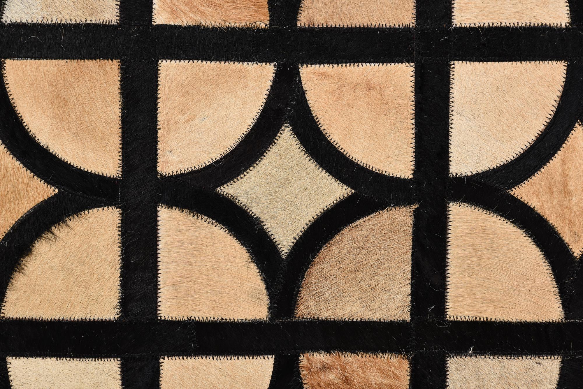 5' x 7' 10 Cowhide Rug