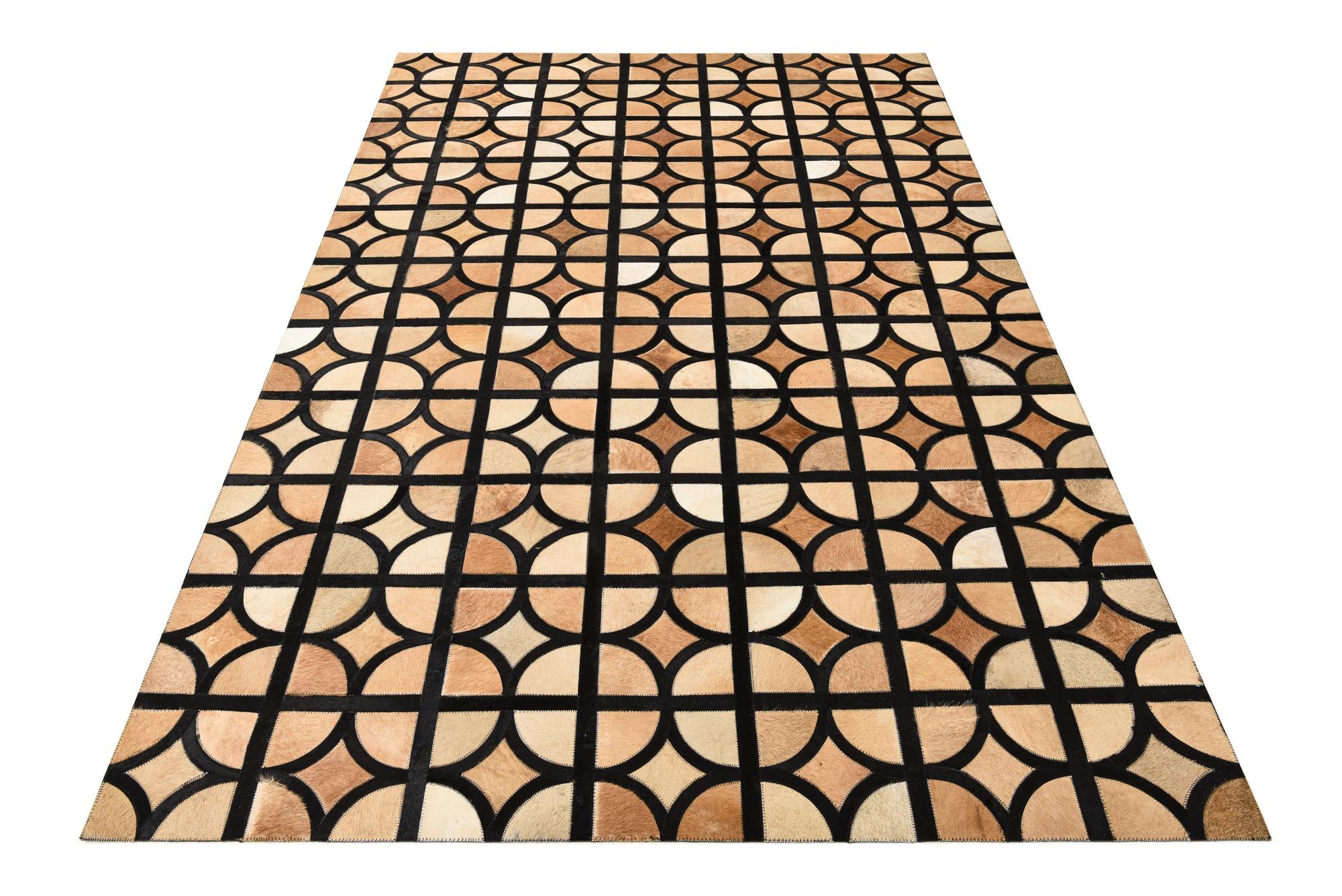 5' x 7' 10 Cowhide Rug