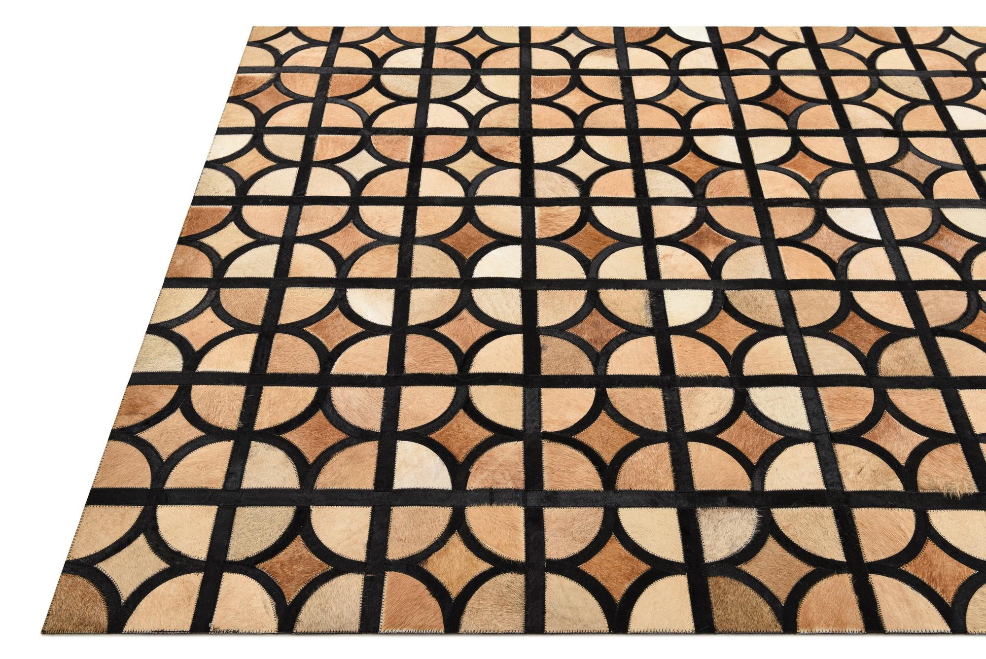5' x 7' 10 Cowhide Rug