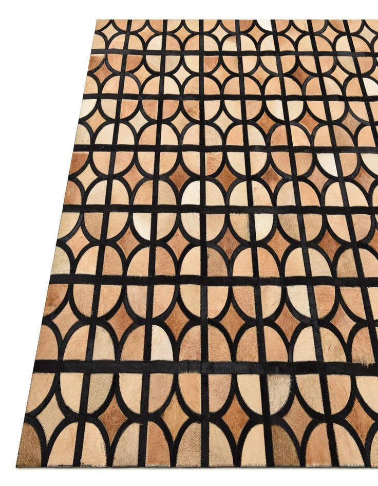Detail image of 5' x 7' 10 Cowhide Rug