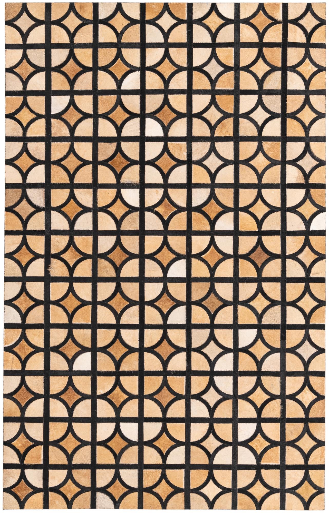 5' x 7' 10 Cowhide Rug