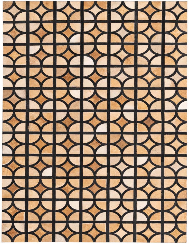 Detail image of 5' x 7' 10 Cowhide Rug