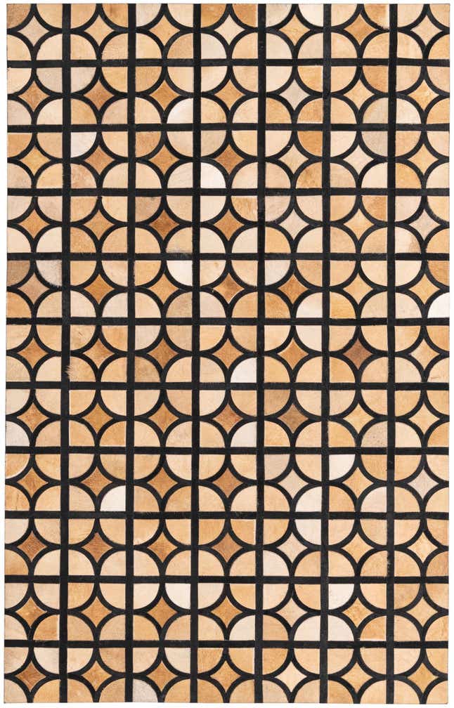 5' x 7' 10 Cowhide Rug