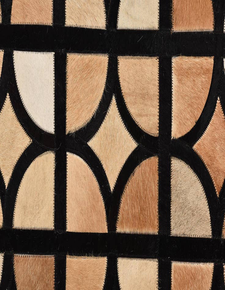 Detail image of 5' x 7' 9 Cowhide Rug
