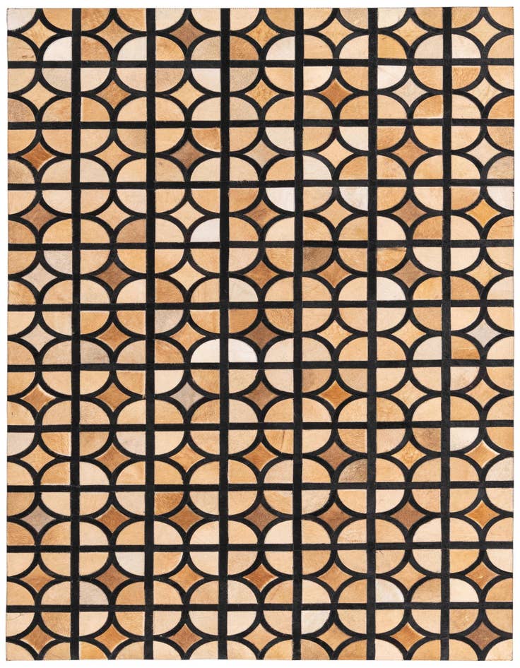 Detail image of 5' x 7' 9 Cowhide Rug