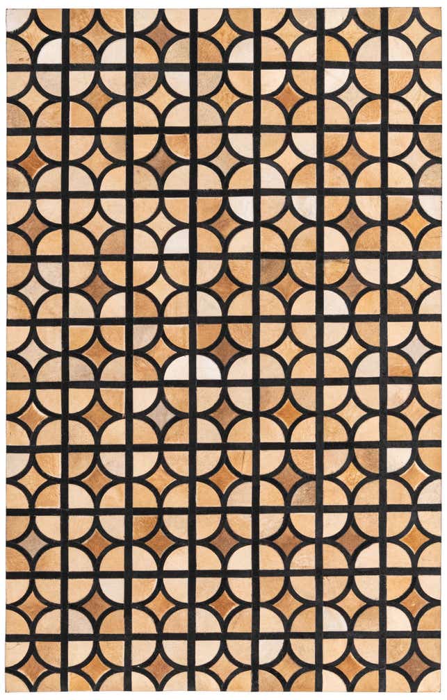 5' x 7' 9 Cowhide Rug