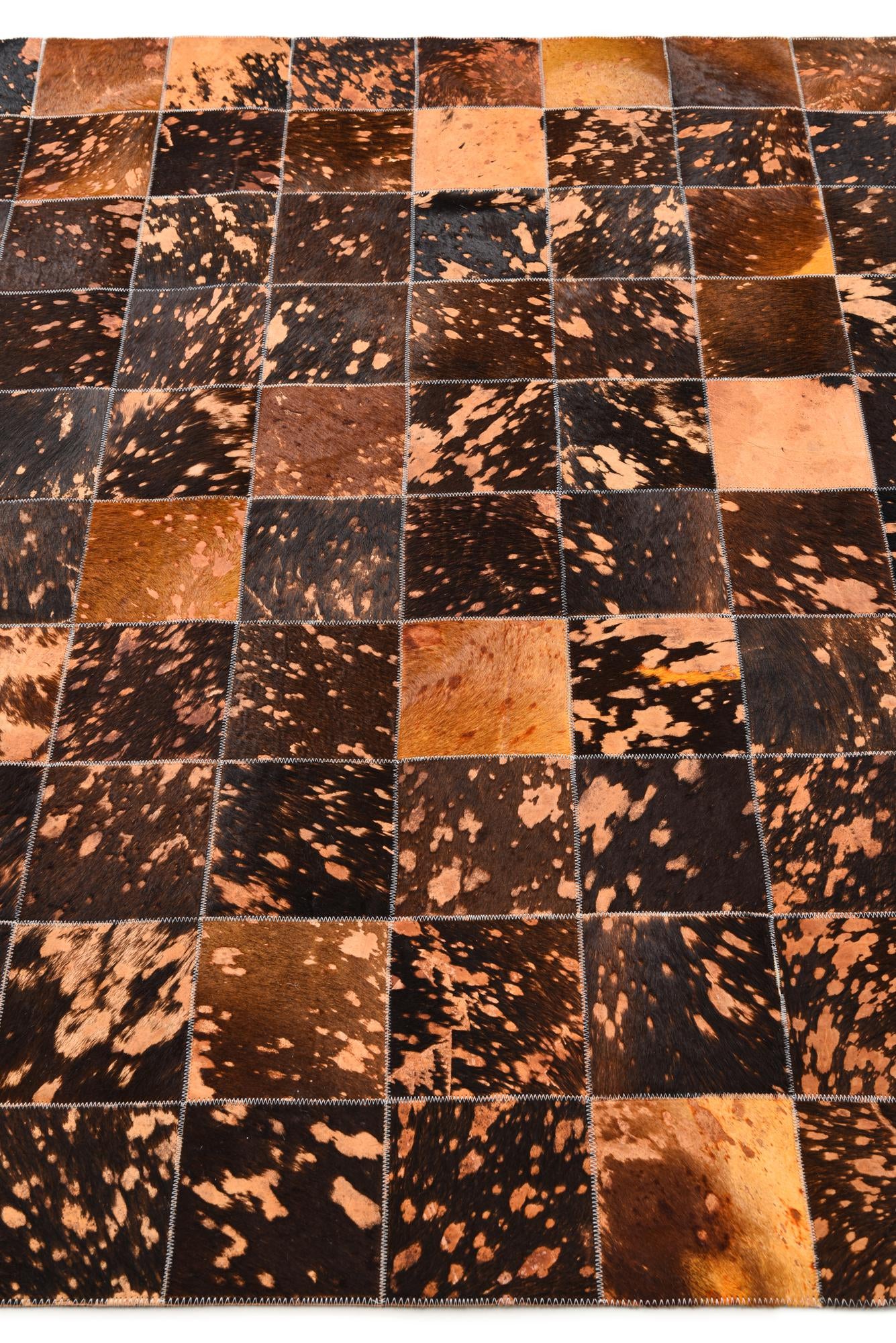 4' 10 x 7' 9 Cowhide Rug